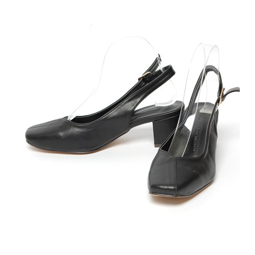 24756 여성 신발 미들힐 구두 슈즈 슬링백 샌들(5.5 cm)