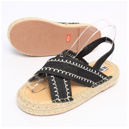 36511 여성 캐주얼 편안한 여름 신발 샌들 슬리퍼 (3.0 cm)