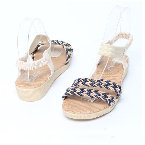 36591 여성 여름 신발 편안한 여자 캐주얼 샌들 슬리퍼 (3.0 cm)