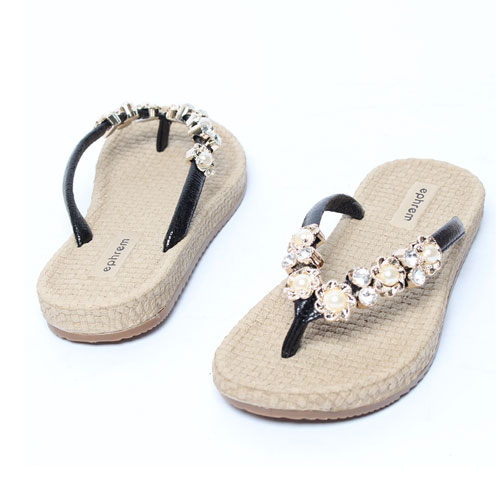 35632 보석 여성 여름 신발 쪼리 여름 슬리퍼 (2.0 cm)