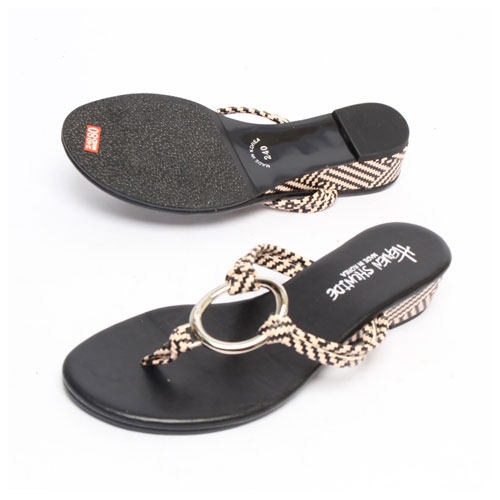 37099 여성 여름 조리 신발 편안한 쪼리 슬리퍼 (3.5 cm)