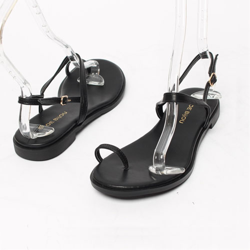 37206 여성 여름 신발 낮은굽 조리 편한한 쪼리 슬리퍼 샌들(2.0 cm)