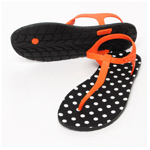 37909 여성 여름 신발 낮은굽 조리 편한한 쪼리 슬리퍼 샌들 (1.5 cm)