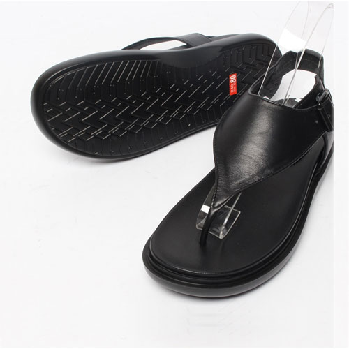 37971 HOO 여성 여름 신발 낮은굽 조리 편한한 쪼리 슬리퍼 샌들 (4.0 cm)