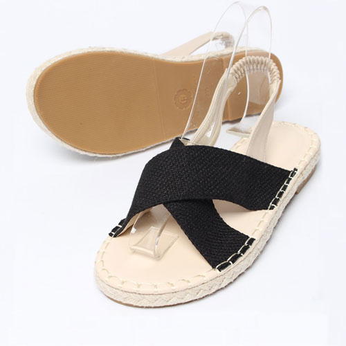 37335 여성 여름 캐주얼 샌들 신발 에스빠드류 단화 (2.5 cm)