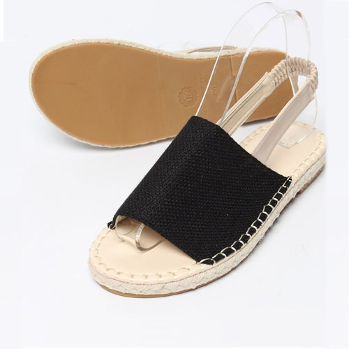 37336 여성 여름 캐주얼 샌들 신발 에스빠드류 단화 (2.5 cm)