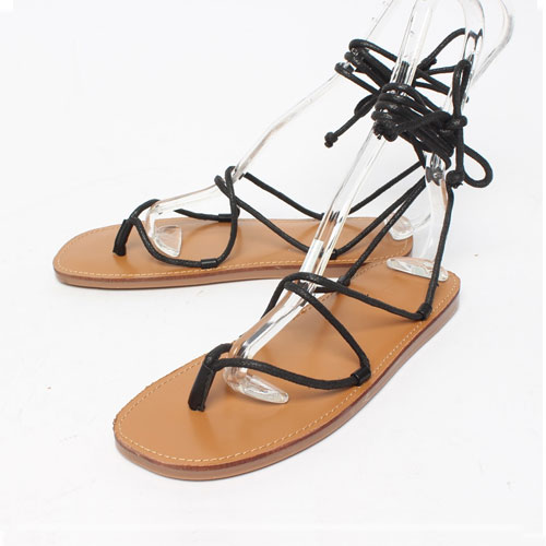 38374 여성 여름 신발 편안한 플랫 스트랩 샌들 (1.0 cm)