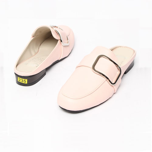 34887 여성 신발 낮은굽 슬리퍼 편안한 여성화 블로퍼 (2.5 cm)