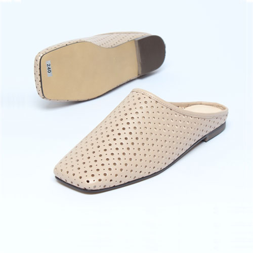 37733 가죽 여성 신발 슬리퍼 편안한 여성화 블로퍼 (1.0 cm)