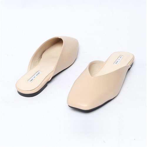 39368 각코 베이직 여성 봄 신발 낮은굽 슬리퍼 캐주얼 블로퍼 (1.0 cm)