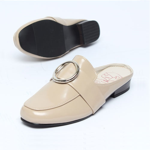39511 링장식 여성 신발 슬리퍼 편안한 여성화 블로퍼 (3.0 cm)