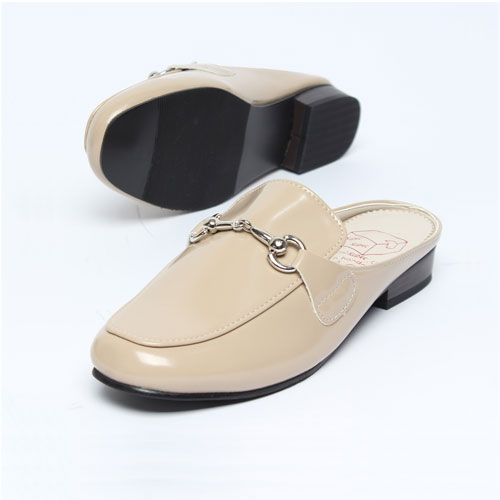 39513 사슬장식 여성 신발 슬리퍼 편안한 여성화 블로퍼 (3.0 cm)