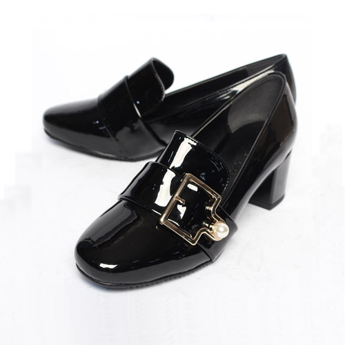 42291 듀플 진주 여성 신발 편안한 정장 단화 여성화 로퍼 (5.0 cm)