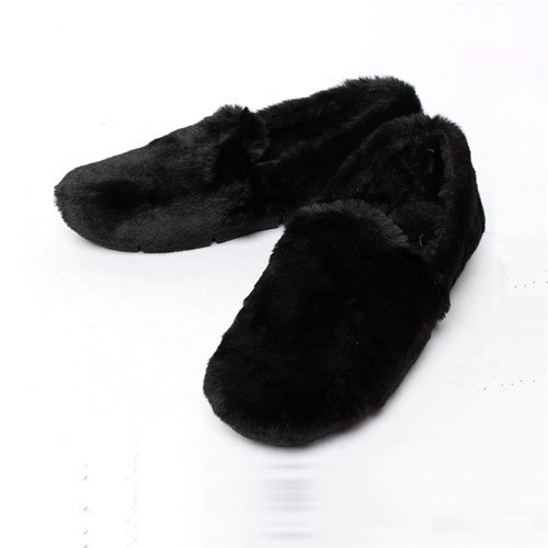 43987 올털 복숭 여성 겨울 신발 편안한 캐주얼 방한 털단화 (2.0 cm)