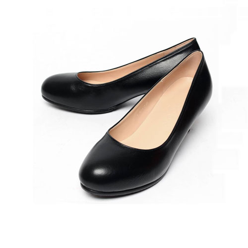 45089 둥근코 기본 여성 신발 정장 구두 미들굽 미들힐 펌프스 (5.0 cm)