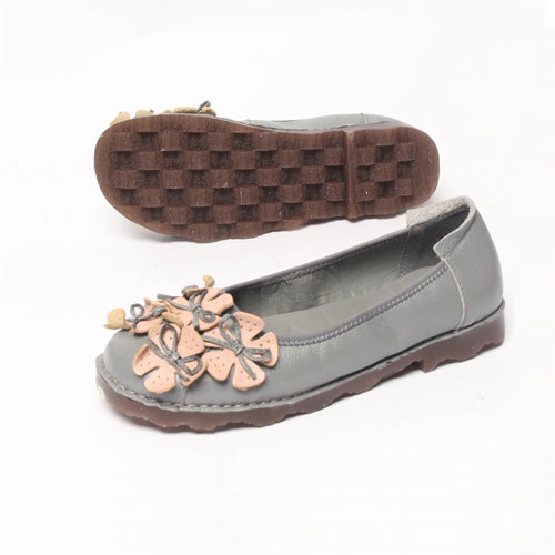 46268 꽃리본 포인트 여성 신발 엄마신발 발편한 단화 (2.0 cm)