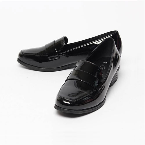 45826 기본 에나멜 여성 신발 정장 로퍼 (3.0 cm)