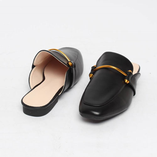 46465 각코 여성 신발 플랫 슬리퍼 블로퍼 (1.5 cm)