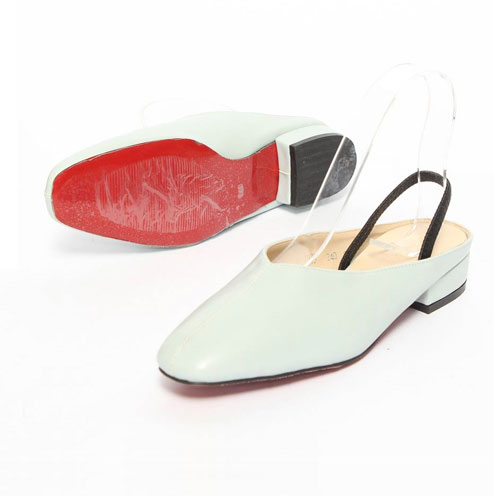 46966 사각코 중앙선 여성 신발 캐주얼 낮은굽 샌들 슬링백 (3.5 cm)
