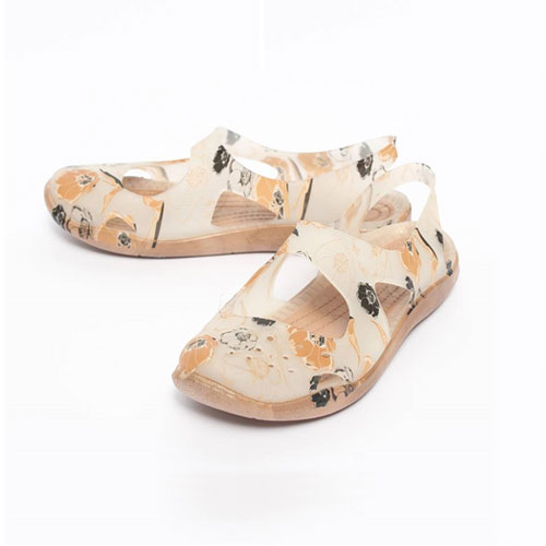 49365 플라워 여성 편안한 신발 여름 샌들 젤리 슈즈 (2.5 cm)