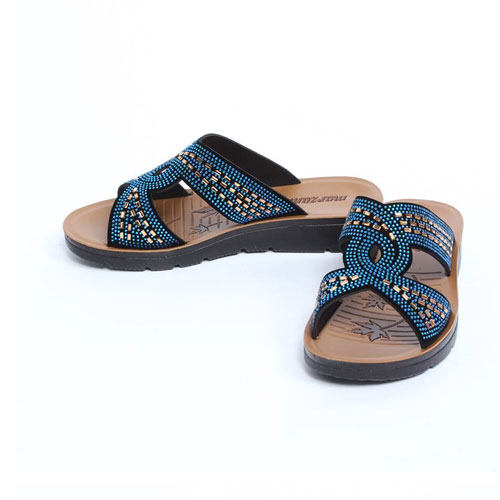 48154 큐빅 여성 여름 신발 슬리퍼 실내화 (4.0 cm)