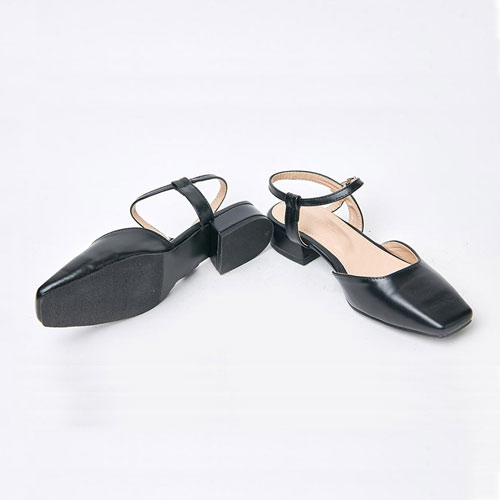 49179 오픈 여성 신발 캐주얼 미들굽 샌들 슬링백 (3.0 cm)