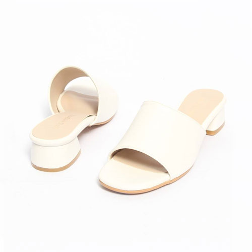 48556 민자 여성 여름 신발 편안한 뮬 슬리퍼 (3.0 cm)