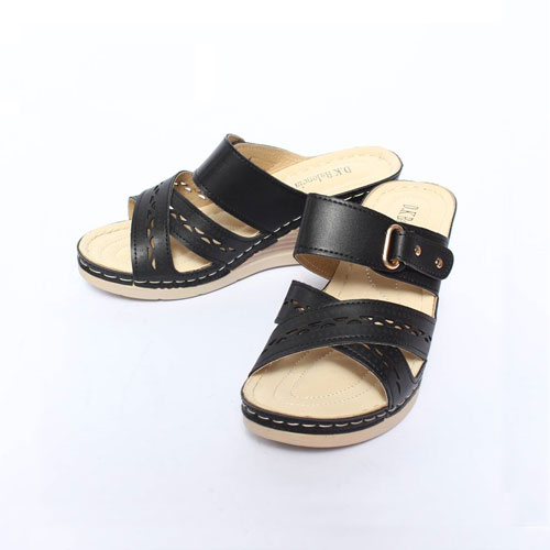 엑스 여성 여름 신발 편안한 통굽 웨지힐 샌들 (7.0 cm)