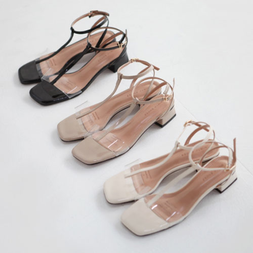 메리제인 여성 여름 신발 미들굽 스트랩 샌들 (4.0 cm)