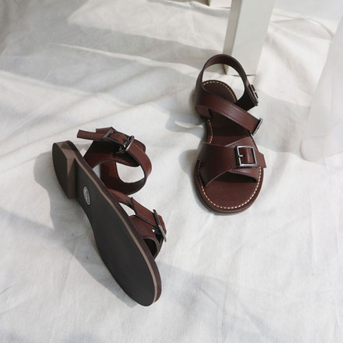 투버클 여성 편안한 여름 신발 캐주얼 샌들 슬리퍼 (1.8 cm)
