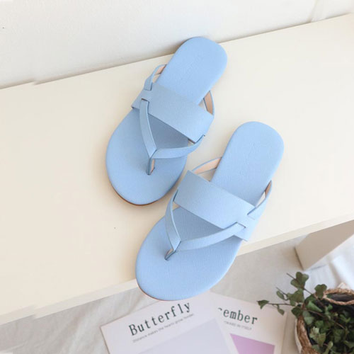 스트랩 여성 여름 신발 슬리퍼 쪼리 (1.5 cm)