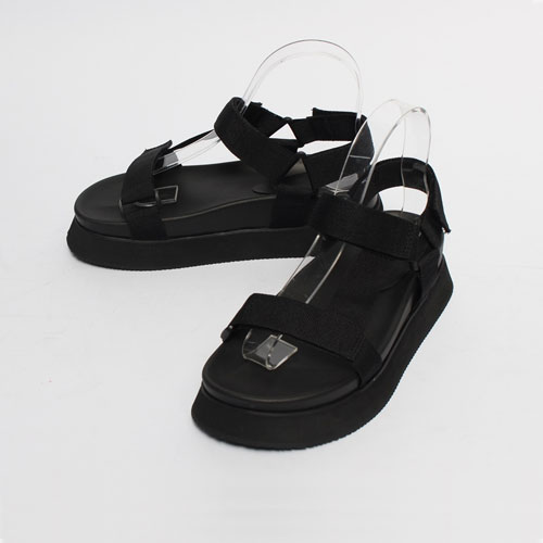 포인트 끈 여성 캐주얼 신발 여름 샌들 슬리퍼 (5.5 cm)