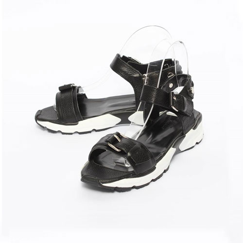 투버클 사이크 여성 캐주얼 신발 여름 샌들 슬리퍼 (4.0 cm)