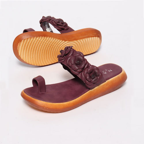 플라워 여성 여름 신발 슬리퍼 캐주얼 쪼리 (4.5 cm)