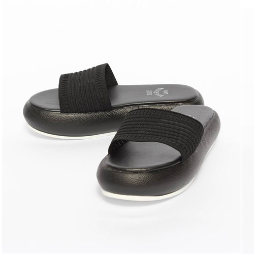 일선 여성 여름 발편한 신발 통굽 슬리퍼 (4.5 cm)
