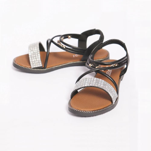 큐빅 라인 여성 편안한 여름 신발 캐주얼 샌들 (2.0 cm)