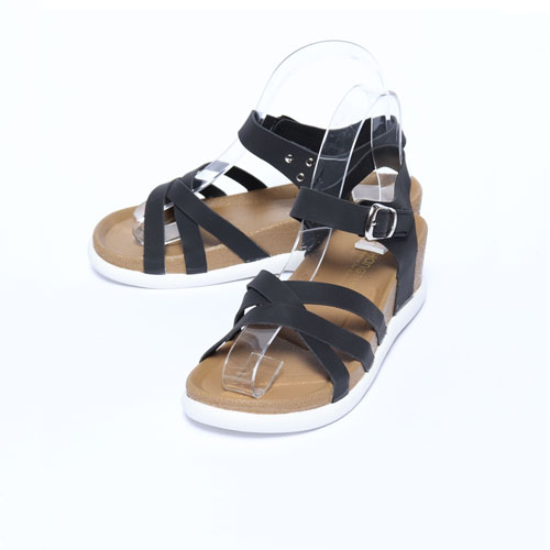 네추럴 여성 여름 발편한 신발 캐주얼 샌들 (5.0 cm)