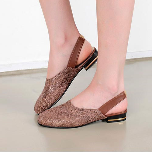 로우힐 여성 신발 오픈슈즈 슬링백 샌들 (2.7 cm)