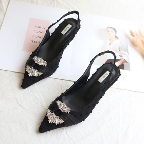 정장 구두 여성 여름 신발 캐주얼 샌들 슬링백 (5.5 cm)