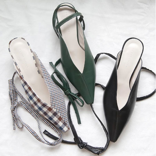 발목 끈 여성 신발 캐주얼 샌들 슬링백 (3 cm)