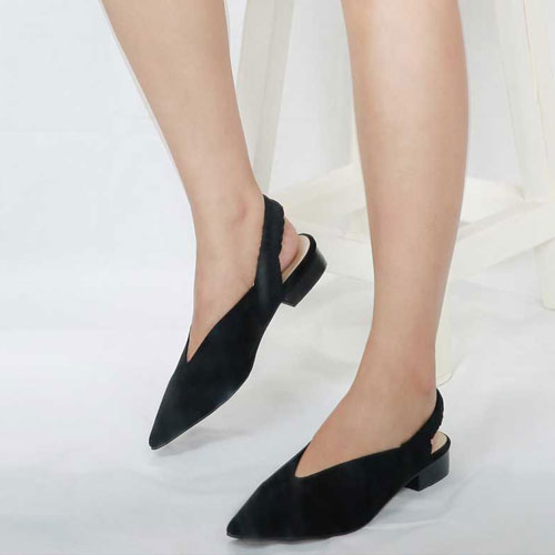뒷끈 여성 신발 캐주얼 샌들 오픈슈즈 슬링백 (3 cm)
