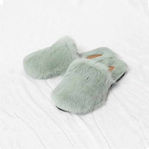 소프트 여자 겨울 신발 털 슬리퍼 (1.0 cm)