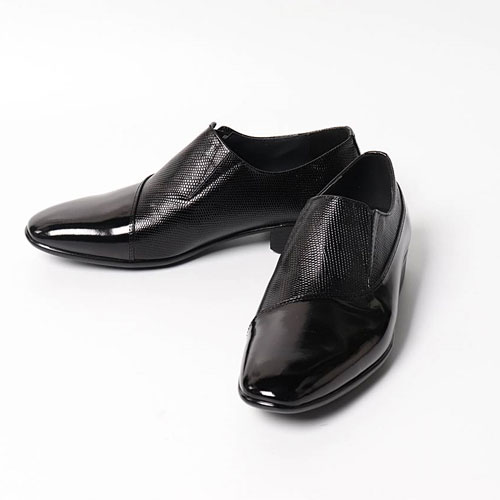 패턴 남성 신발 직장인 구두 로퍼 정장화 (3.0 cm)