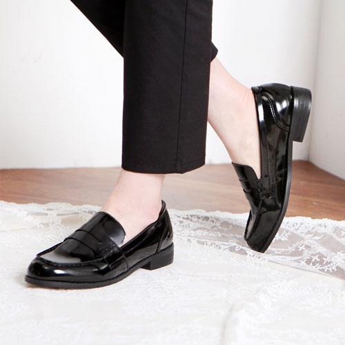 모던 베이직 여성 신발 발편한 여성화 로퍼(4.9 cm)