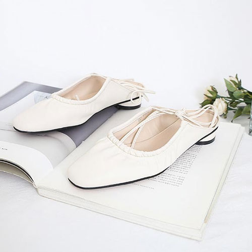 발목 끈 여성 봄 신발 캐주얼 블로퍼(3.0 cm)