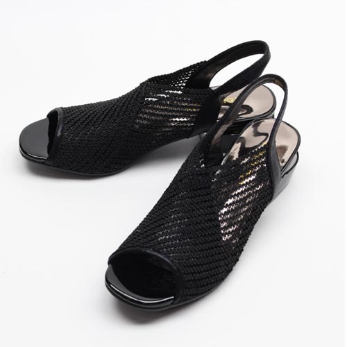 골드 포인트 여성 신발 스트랩 하이힐 샌들 (4.0cm)