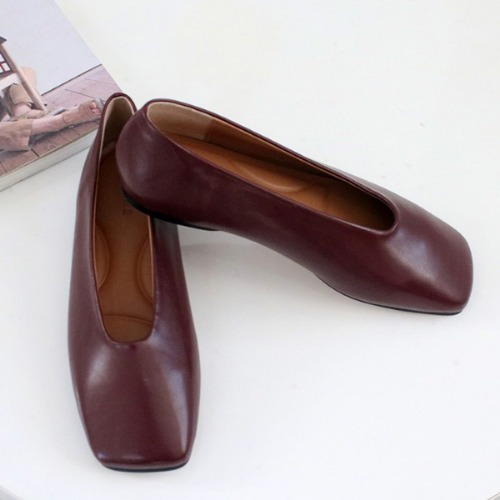 캐주얼 플랫슈즈 데일리 구두 발 편한 신발 (1.5cm)