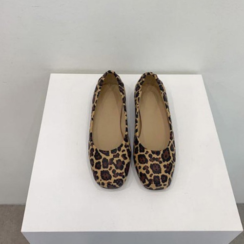 여성 뒷 주름 데일리 캐주얼 플랫 봄 신발 (1cm)