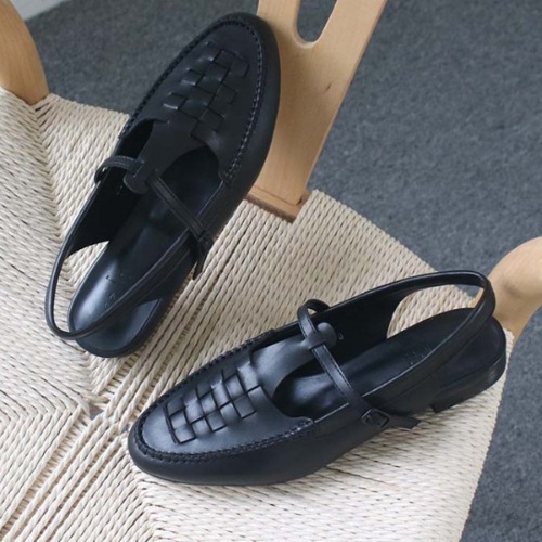 데일리 캐주얼 샌들 여성용 슬링백 낮은굽 신발 (2.0cm)