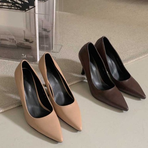 회사원 교사 하이힐 구두 패션 정정 신발 (9cm)